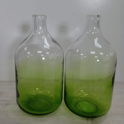 Green Ombre Vase